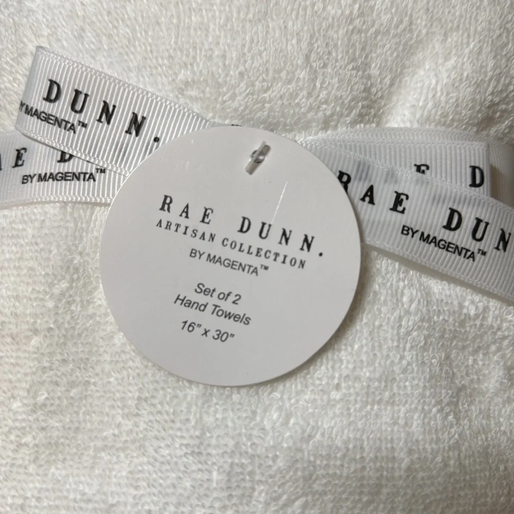Rae‎ Dunn Holiday Bathroom Hand Towels | NWT